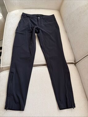 Patagonia Black Slim Cargo Stretch Trousers